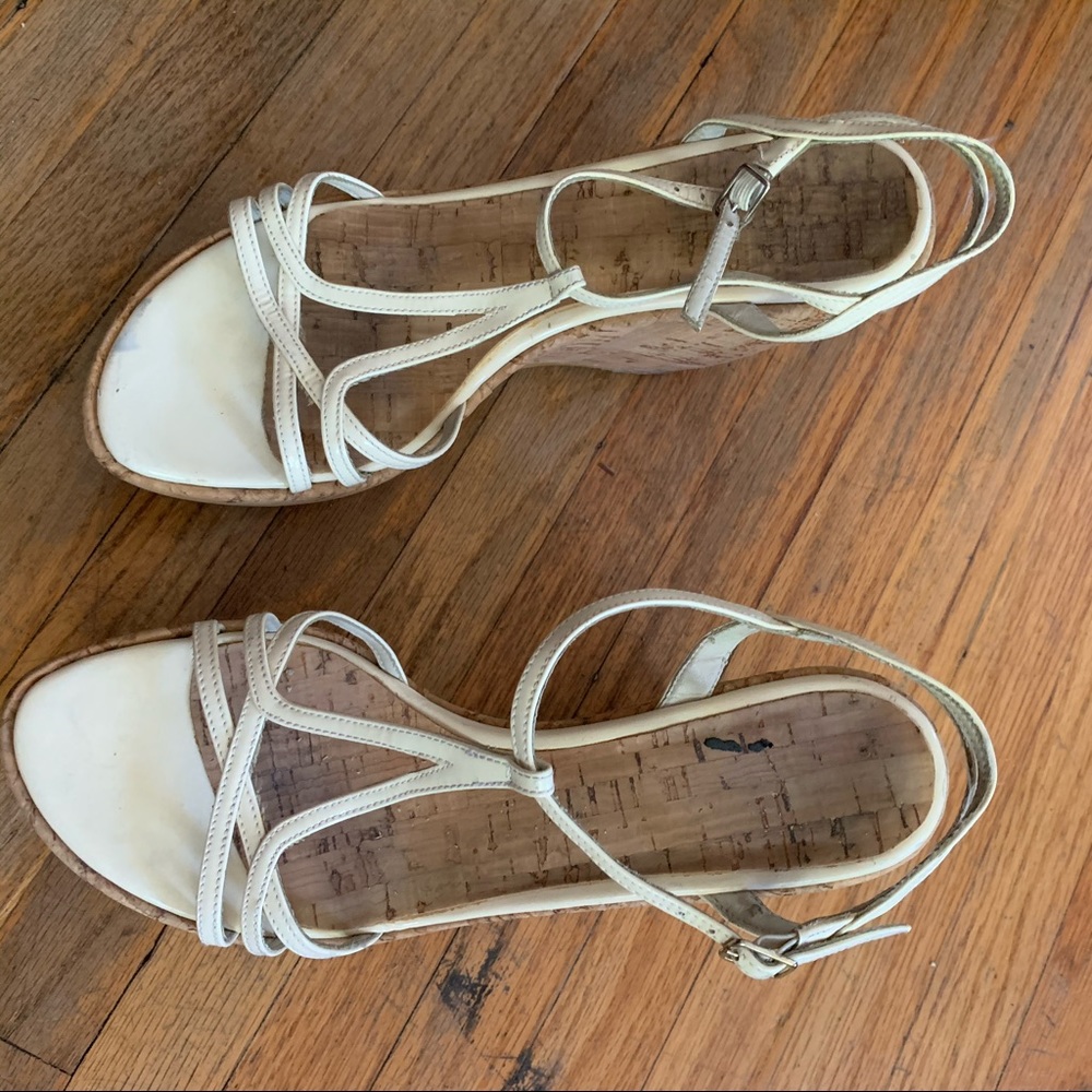 Stuart Weitzman Strappy leather shoes